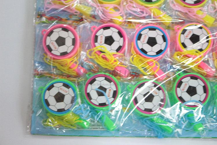 Top selling whistle with soccer pattern