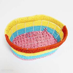 Colorful good quality storage basket