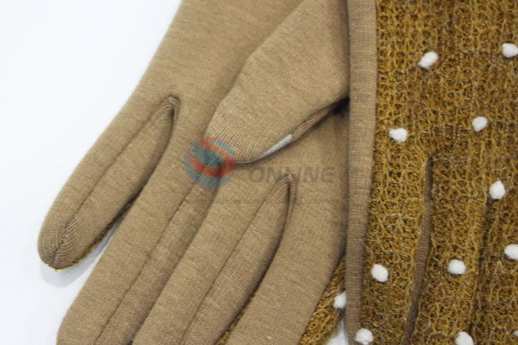 Popular winter warm women gloves