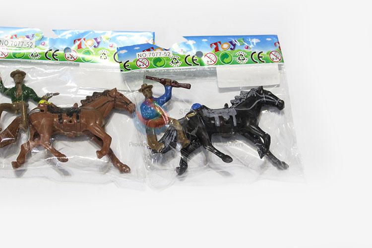 Wholesale Unique Design Toys Single West Cowboy on Horse