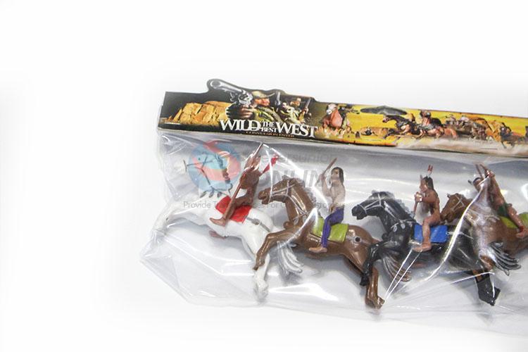 Factory Sale 4pcs Western Indian Children Toy