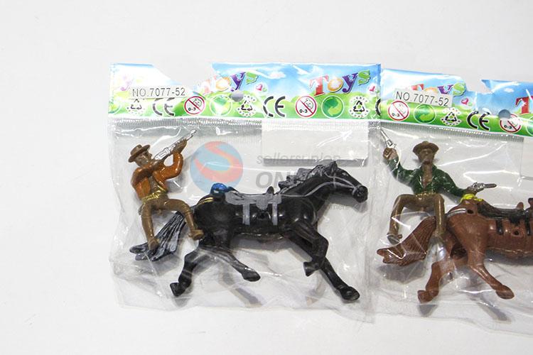 Wholesale Unique Design Toys Single West Cowboy on Horse