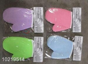 New arrival towelling cloth bath gloves,21cm