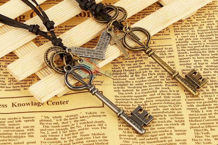 Unique Design Retro Style Key Shape Necklace