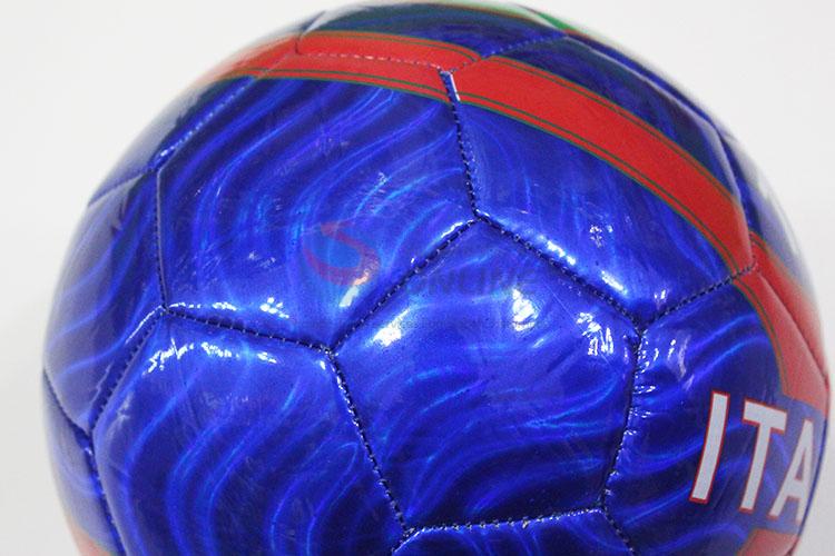 Factory Direct Blue PVC Football for Sale