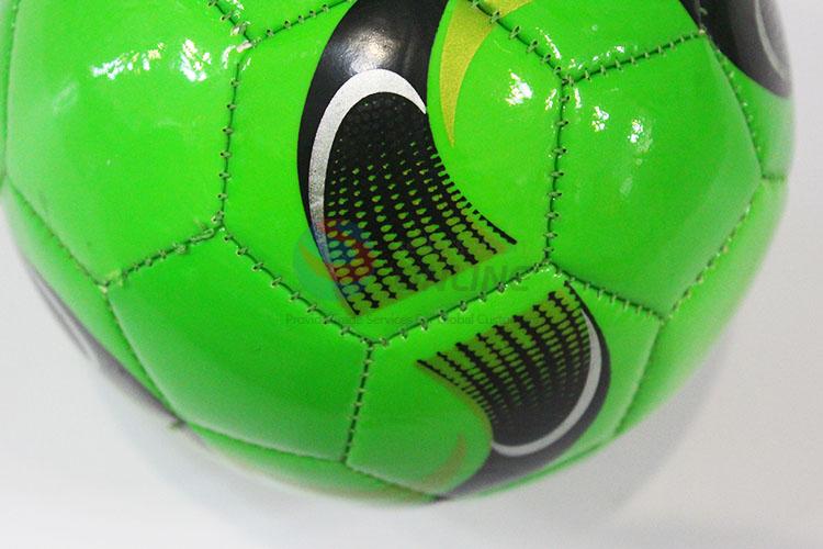 New Design Small Green PVC Football for Sale