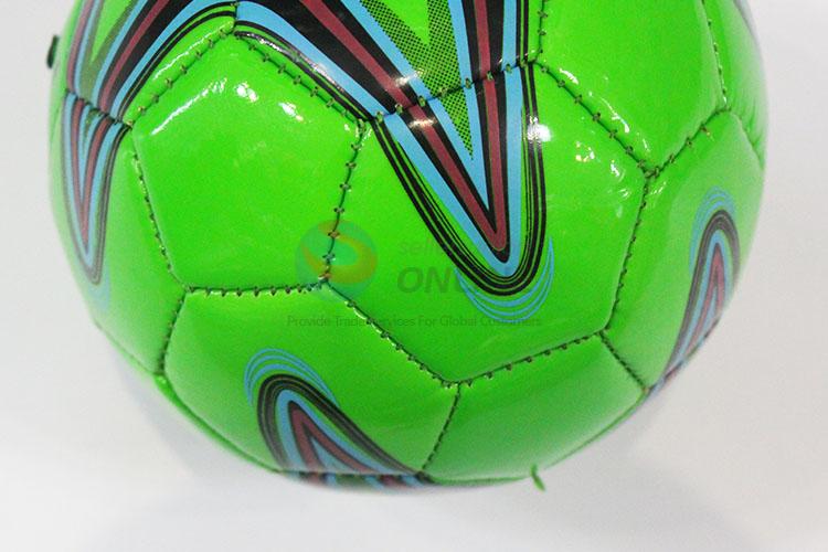 Most Fashionable Small Green PVC Football for Sale