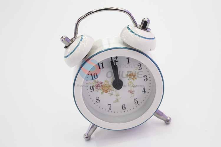 Blue Border Alarm Clock/Table Clock