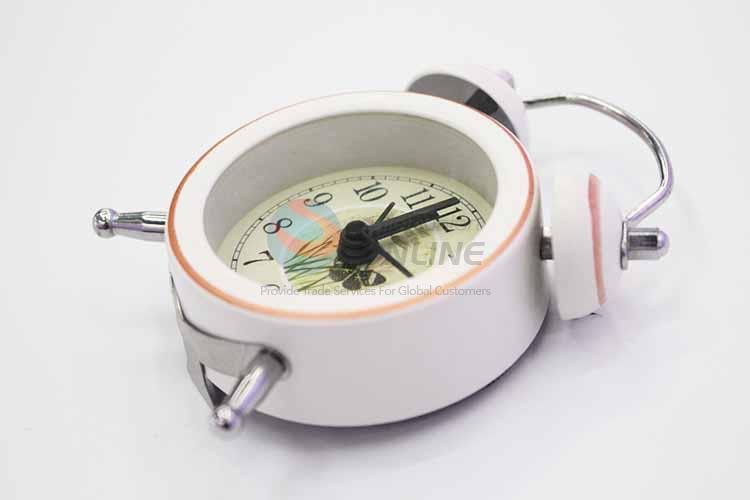 Flower Pattern Alarm Clock/Table Clock