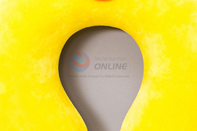 Wholesale China Supply Yellow Duck U Shape Pillow