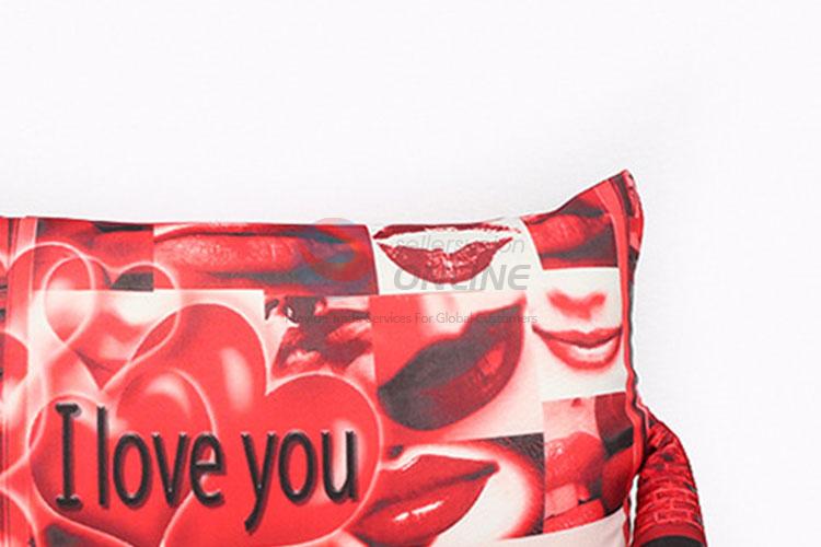 Fashion Style Square Soft Pillow For Valentine'S Day