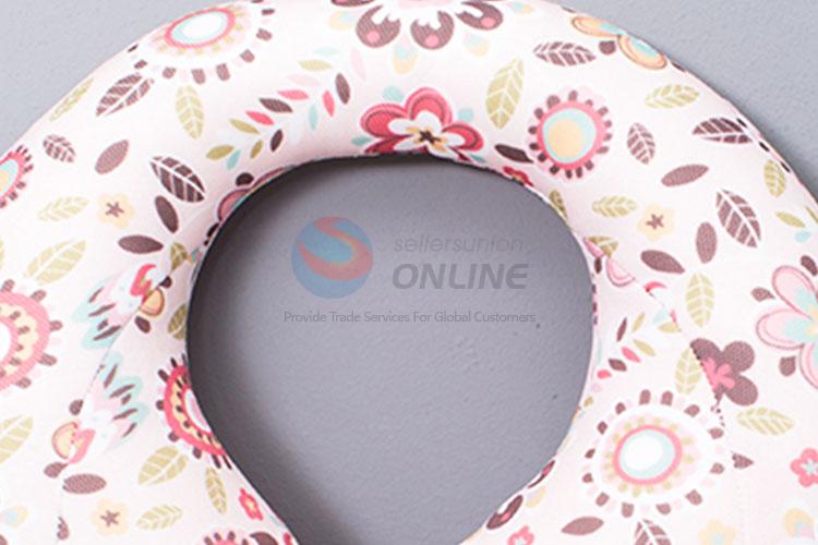 Flower Printed Neck Pillow With Factory Price