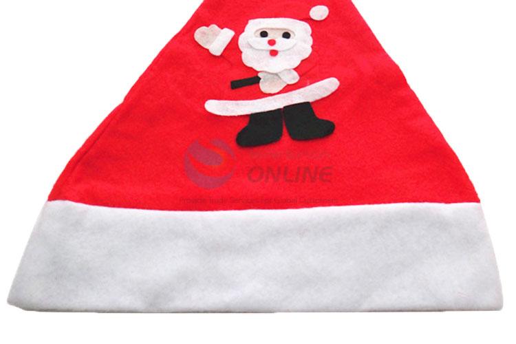 Cheap Christmas Decoration Santa Claus Pattern Christmas Hat