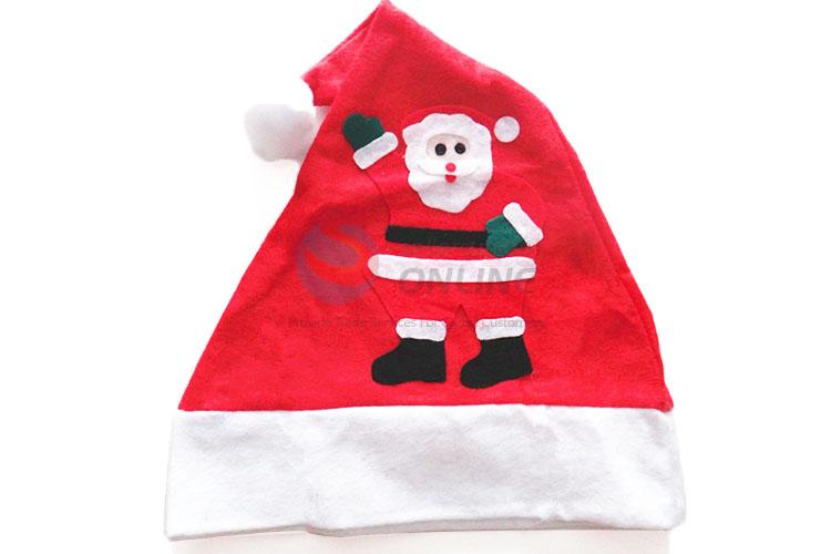 Wholesale Santa Claus Pattern Red Christmas Hat