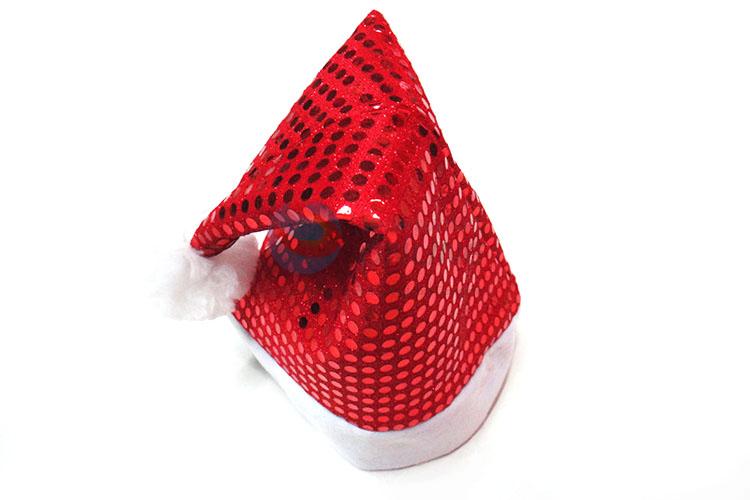 Cheap Price Round Dot Sequins Christmas Hat