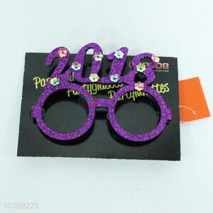 Hot sales purple 2018 pattern party glasses