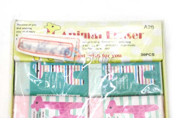 Great Eraser with Cartoon Wrapping Paper for Student