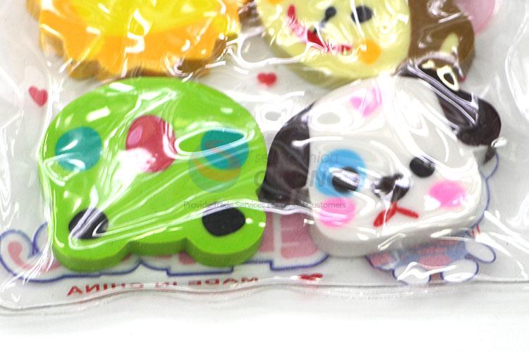 Promotional Cartoon Animal Design Eraser for Student