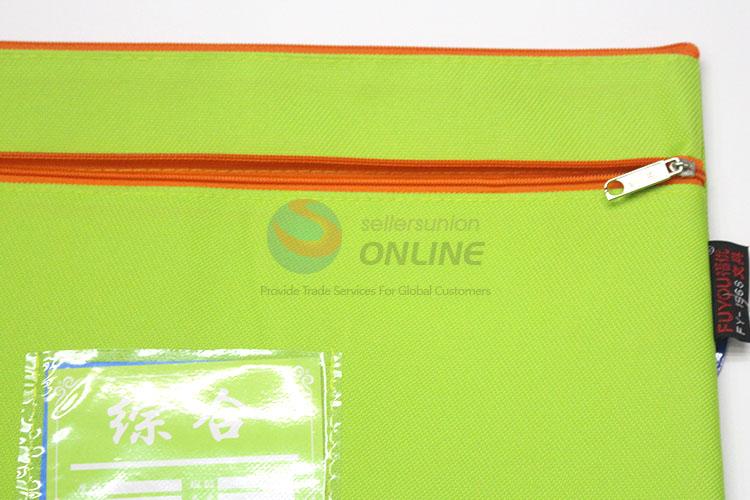 China Supplier Simple Zipper Document Bag