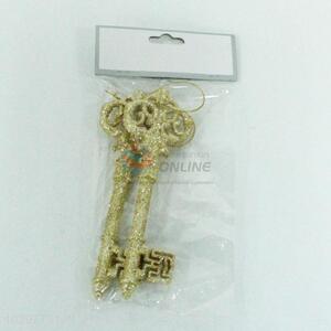 Festival Decorations Key Shaped Christmas Pendant