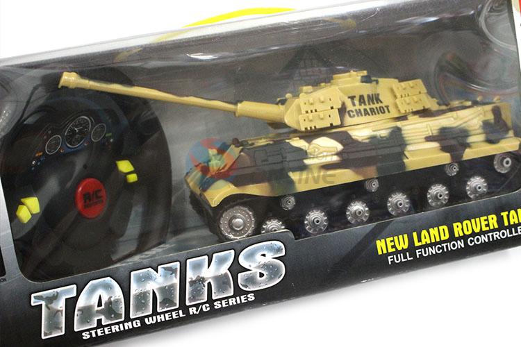 New Arrival 4 Channels R/C Land Rover Tank with Steering Wheel and without Battery