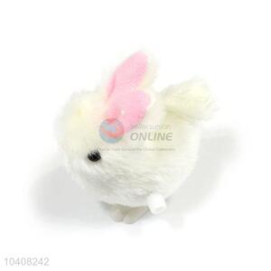 Wholesale Plastic On Chain Jumping Plush Rabbit Wind Up Toy