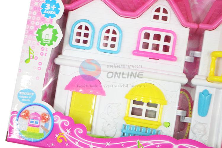 Popular Happy Family Villa Model Plastic Fancy Toy Set