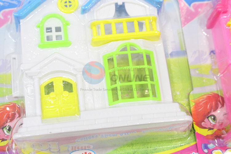 Popular Promotion Colorful Toy Beautiful Doll House