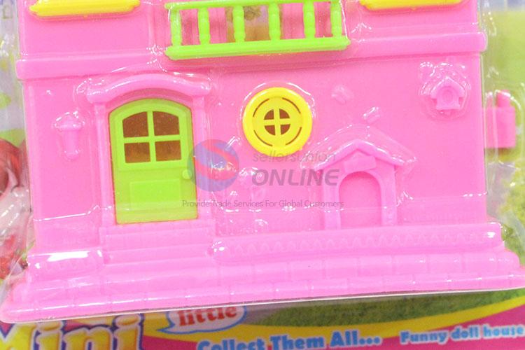 Popular Promotion Colorful Toy Beautiful Doll House