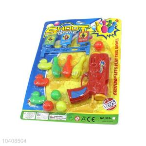 New Design Shoot Game Toy Plastic Toy Gun Set