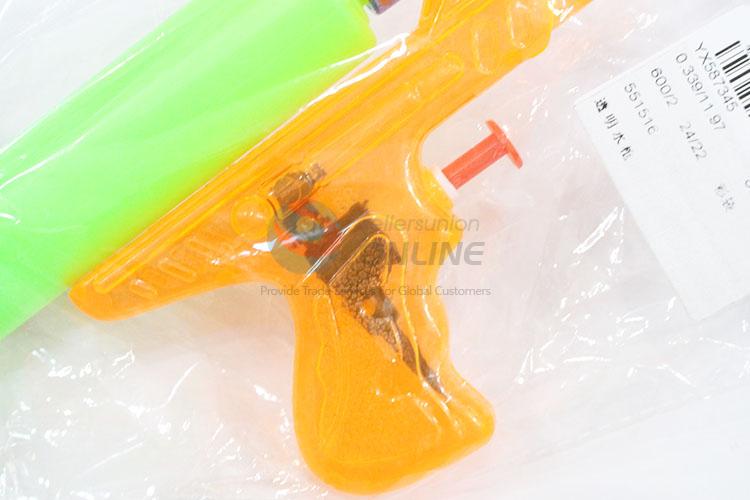 Promotional Gift Summer Toy Kids Plastic Transparent Water Gun