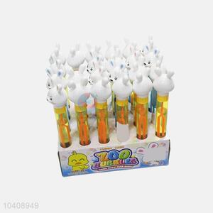 Cheap cute rabbit shape bubble sticks