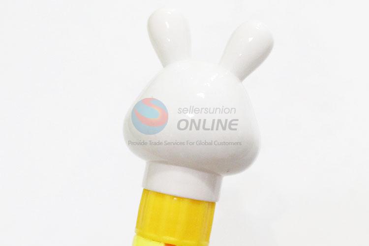 Cheap cute rabbit shape bubble sticks