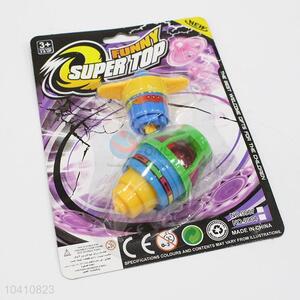 Top Quanlity Flashing Top Gyro Peg-Top Flying Saucer