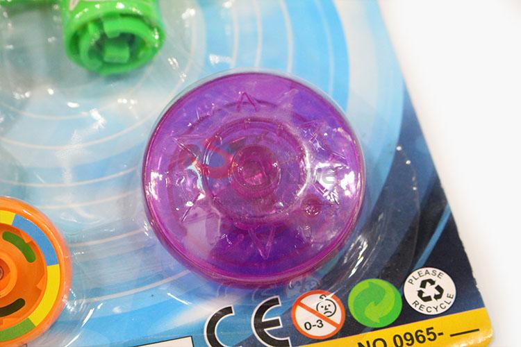 Wholesale Price Flashing Top Gyro Peg-Top Flying Saucer