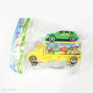 New Advertising Plastic Toy Pull-back Car Kids Toy