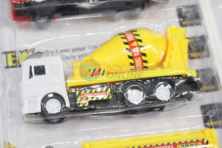 New and Hot 3pcs Pull-back Engineering Trucks for Sale