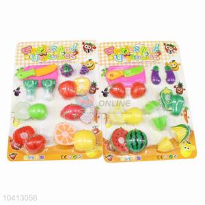 New Arrival Preschool Kids Fruits and Vegetables Kitchen Pretend Play Set