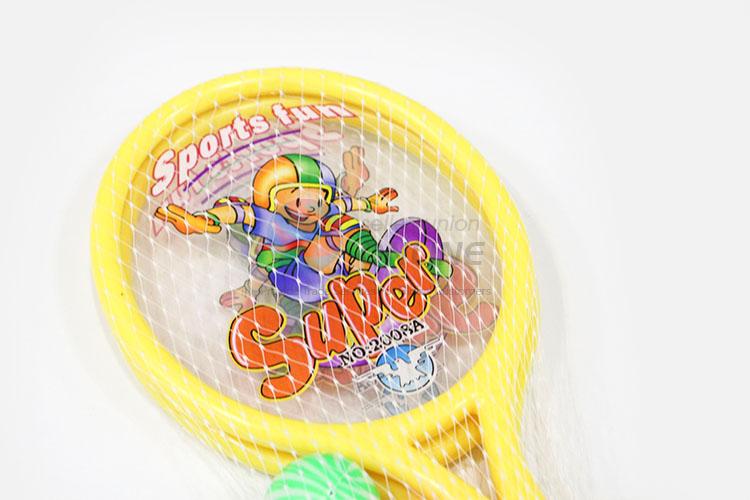 High Sales Outdoor Kids Plastic Beach Tennis Racket with Ball