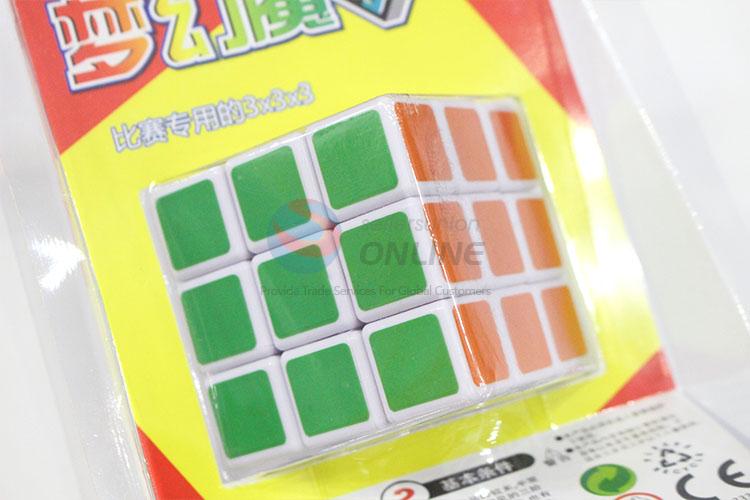 Factory Wholesale Third-Order Cube Children's Intelligence Development Finger Magic Cube game Pressure Relief Toys