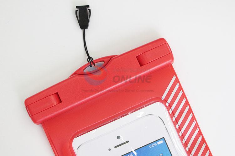 Fluorescent swimming waterproof bag mobilephone pouch for sale