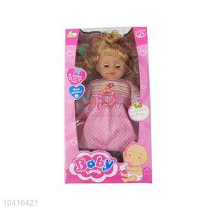 New Arrival 16 cun Baby Doll with Hair Dryer and IC for Sale