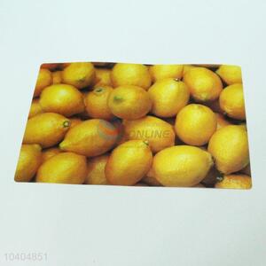 Cute lemon pattern placemat