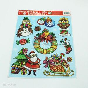 Hot selling cute window sticker for Christmas