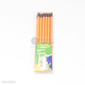 12 Pcs/Set Simple Printed Orager HB Pencils