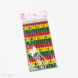 Fashion Pattern Wholesale HB Pencil 12Pcs