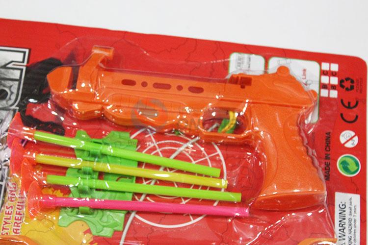 Plastic Bow and Arrow Gun Toy Set for Wholesale