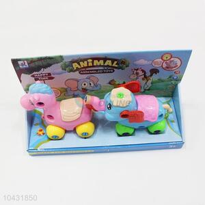 Wholesale Cheap Cartoon Disassembly Animal Shaped Plastic Toys