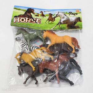 Factory Direct High Quality 8pcs Horse Toys Plastic Toy Animal for Kids