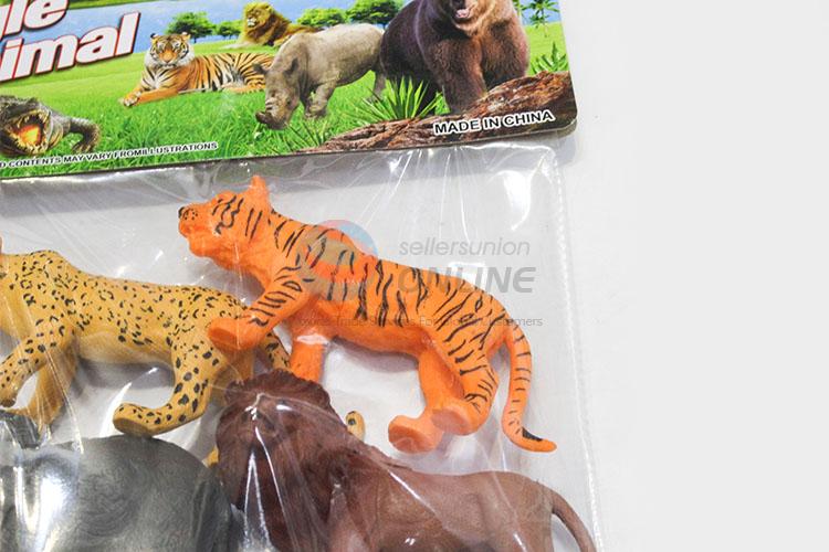 Advertising and Promotional Wild Animal Model Toys 4 pcs Simulation Animal Set